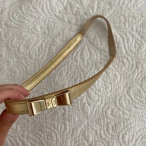 New Gold Tory Burch headband